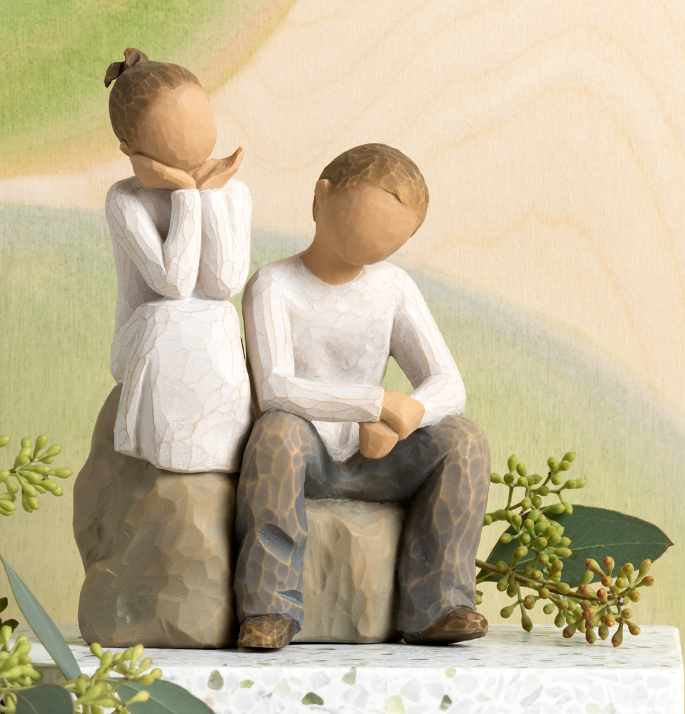 Willow Tree Brother And Sister Figurine