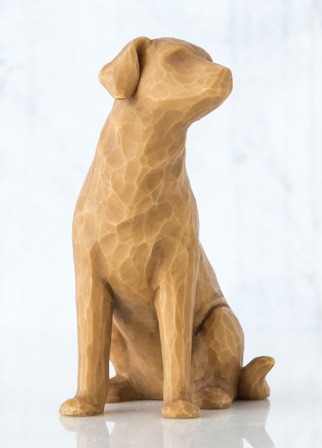 Willow Tree Love My Dog (light) Figurine By Susan Lordi 