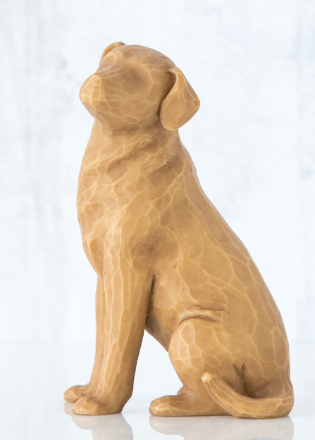 Willow Tree Love My Dog (light) Figurine By Susan Lordi 