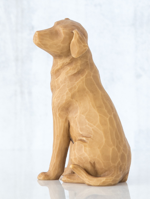 Willow Tree Love My Dog (light) Figurine By Susan Lordi 