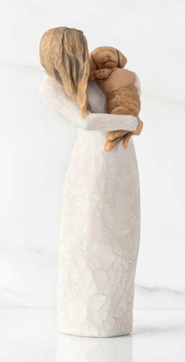 Willow Tree Adorable You (golden Dog) By Susan Lordi