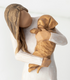 Willow Tree Adorable You (golden Dog) By Susan Lordi