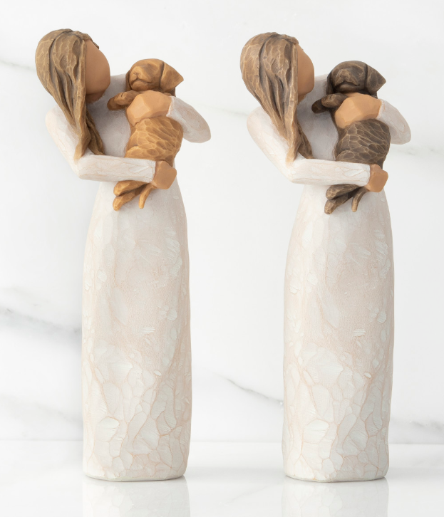 Willow Tree Adorable You (golden Dog) By Susan Lordi
