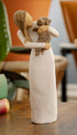Willow Tree Adorable You (dark Dog) By Susan Lordi 
