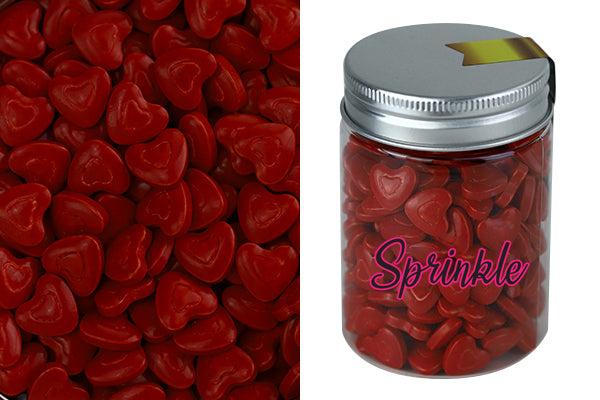 Red Hearts Sprinkles