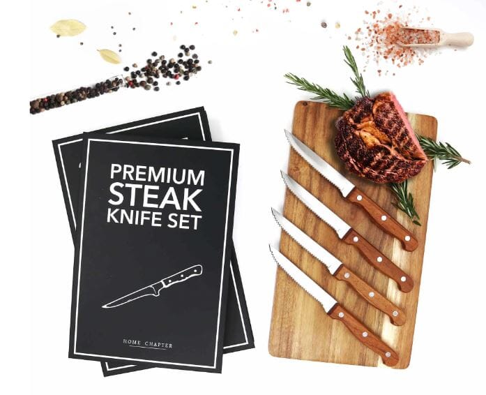 Premium Steak Knife Book Box Steak Knives The Cooks Kitchen 