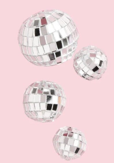 Iconic Cake Art Disco Ball Set Of 8 Cake Toppers The Cooks Kitchen 
