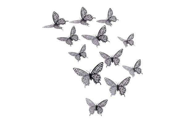 Black Butterfly Topper Acrylic Cake Toppers The Cooks Kitchen 