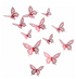 Iconic Cake Art Red Butterfly Topper