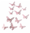 Iconic Cake Art Rose Gold Butterfly Topper