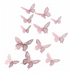 Iconic Cake Art Rose Gold Butterfly Topper