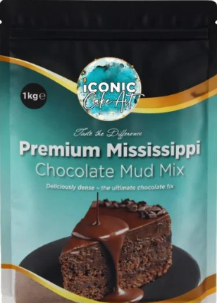 Bakels - Iconic Cake Art Mississippi Chocolate Mud Mix 1kg - Premium