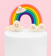Iconic Cake Art Rainbow Cloud Topper