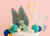 Iconic Cake Art Blue Ocean Cake Topper Set