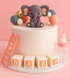 Iconic Cake Art Baby Girl Topper Set