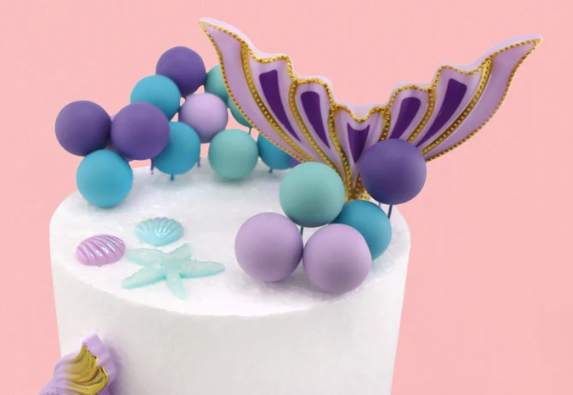 Iconic Cake Art Ocean Mermaid Topper Set