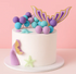 Iconic Cake Art Ocean Mermaid Topper Set