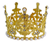 Iconic Cake Art Gold Crown Topper 7.5cm