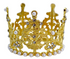 Iconic Cake Art Gold Crown Topper 7.5cm