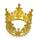 Iconic Cake Art Gold Crown Topper 7.5cm