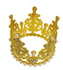 Iconic Cake Art Gold Crown Topper 7.5cm Cake Toppers The Cooks Kitchen 