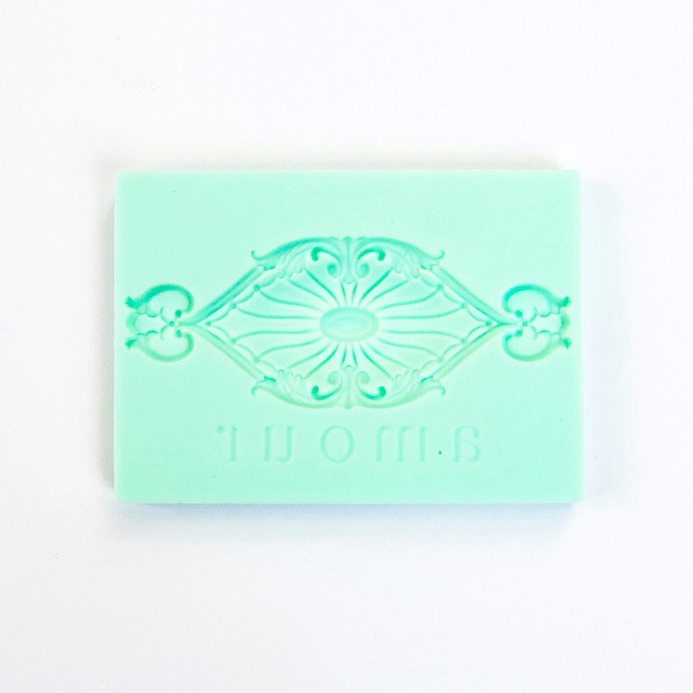 Iron Orchid Designs Vintage Art Decor Mould 2.5"x3.5"-amour Silicone Moulds The Cooks Kitchen Mandurah 