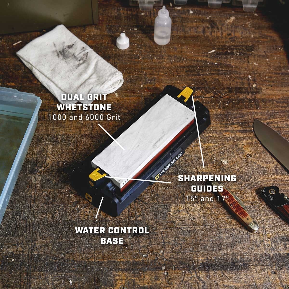 Worksharp Benchtop Whetstone Knife Sharpener Whetstones The Cooks Kitchen Mandurah 