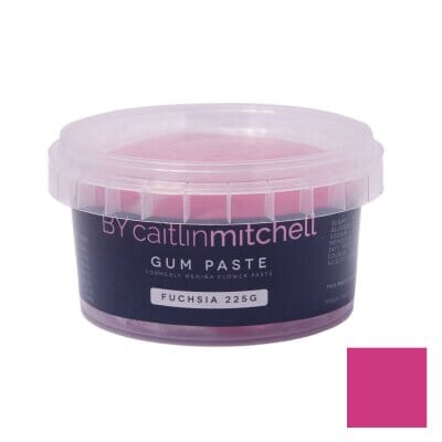 Bycm Gum Paste 225g Tub - Fuchsia Gum Paste The Cooks Kitchen 