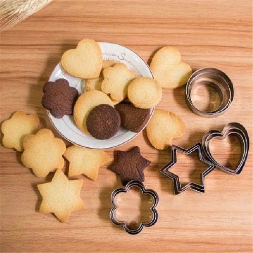 My Kitchen Addiction - Stainless Steel Cookie Cutters - Pack Of 12