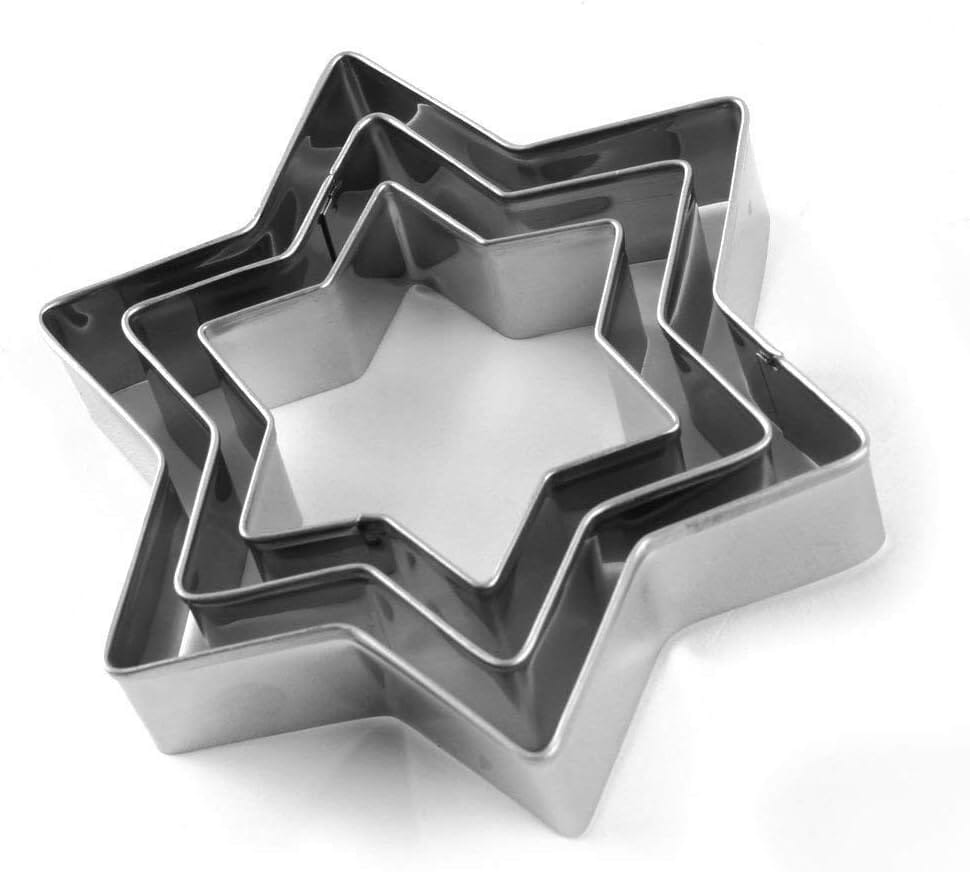 My Kitchen Addiction - Stainless Steel Cookie Cutters - Pack Of 12 Cookie Cutters & Plungers The Cooks Kitchen 