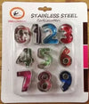 Swallowmark Stainless Steel Cookie Cutters - Numbers