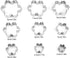My Kitchen Addiction - Snowflake/tree Cookie Cutter - 9 Stainless Steel Pcs