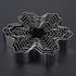 My Kitchen Addiction - Snowflake/tree Cookie Cutter - 9 Stainless Steel Pcs