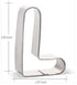 Kuki-fun Large Alphabet Cookie Cutters 26pc Cake & Cookie Decorating The Cooks Kitchen 
