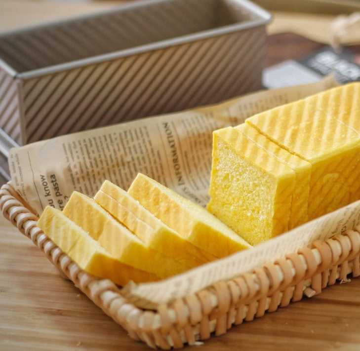 Chefmade Corrugated Loaf Pan With Cover 300g - 22cm