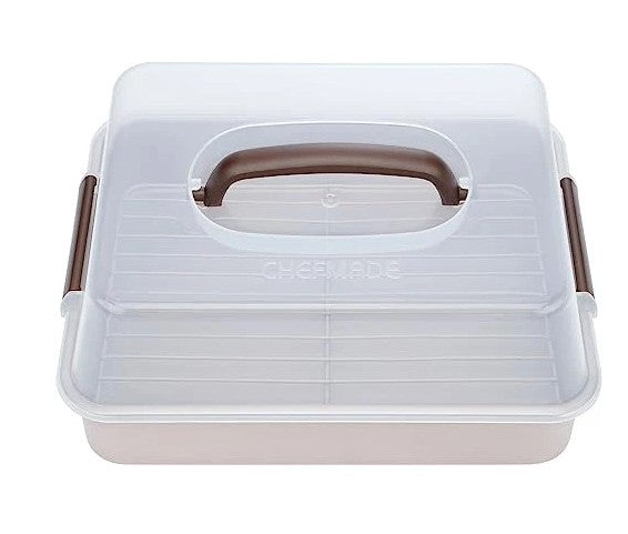 Chefmade Cook & Carry Bake Pan With Lid - 33.5x26.2cm