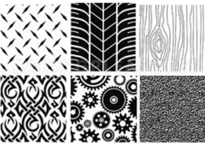 Cake Craft Manly Texture Sheet - 6pk Embossers The Cooks Kitchen 