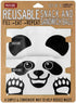Snack/sandwich Bags Set Of 4 - Panda Food Wrap Storage The Cooks Kitchen 