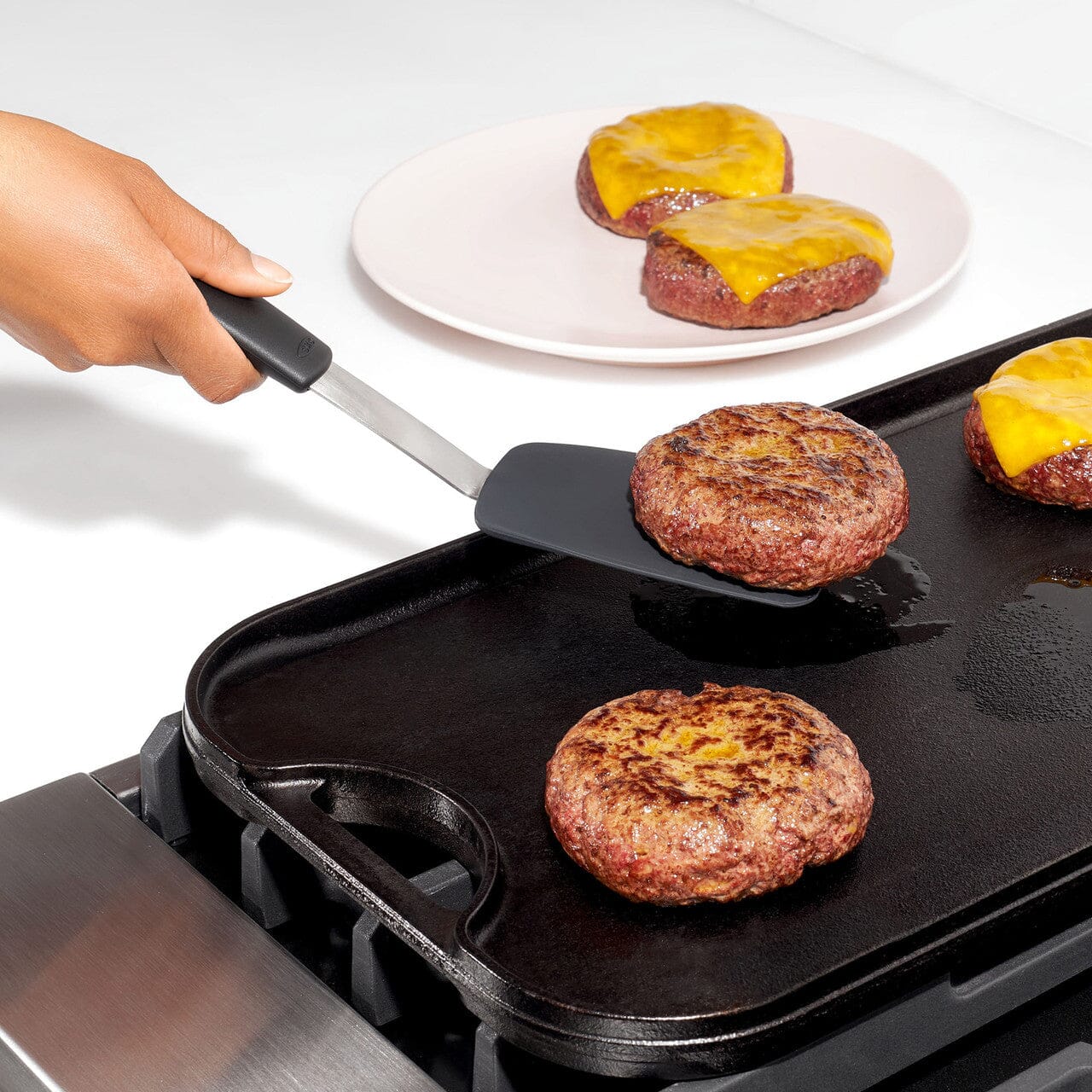 Oxo Good Grips Silicone Flexible Turner - Small Utensils The Cooks Kitchen Mandurah 