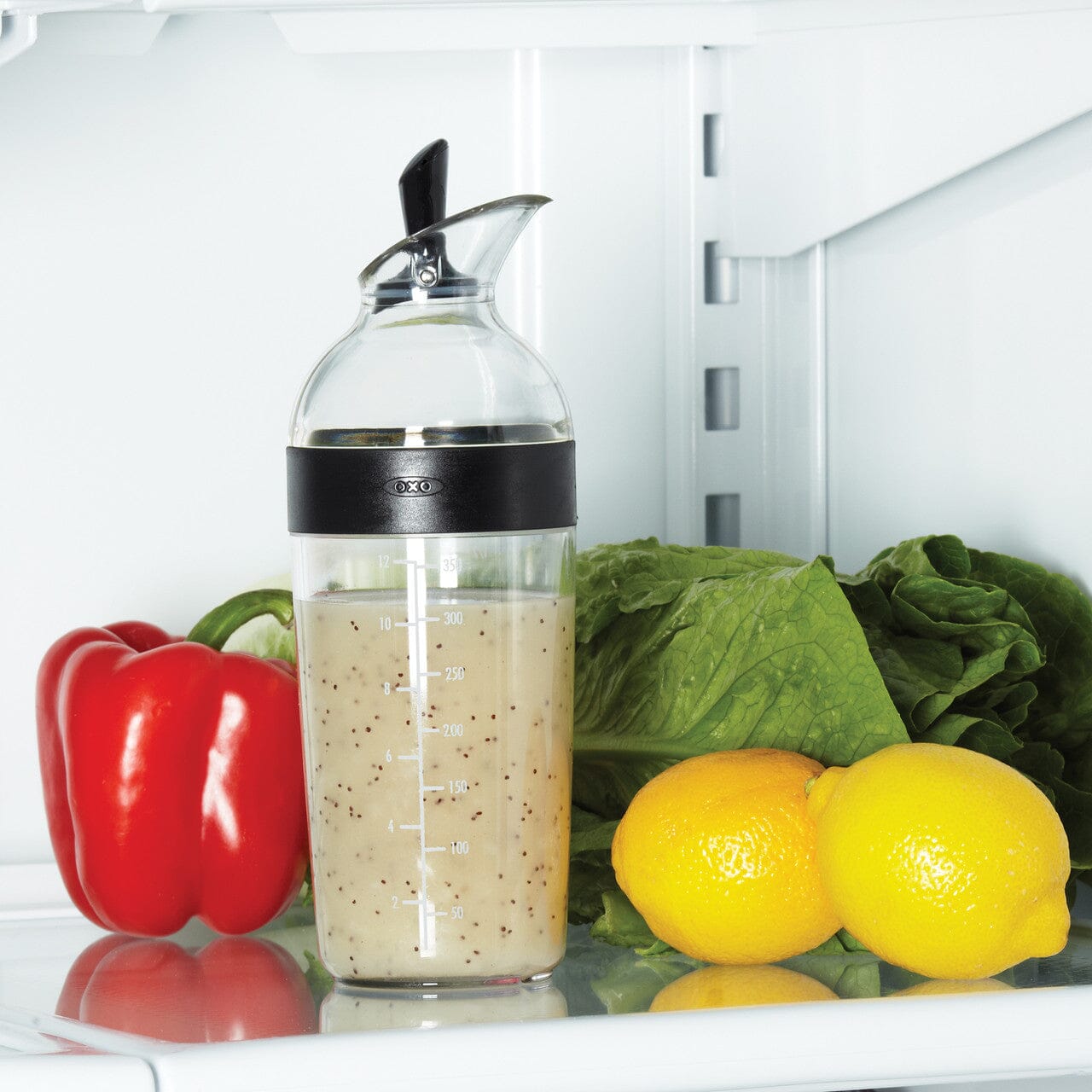 Oxo Good Grips Salad Dressing Shaker - Black Gadgets The Cooks Kitchen 