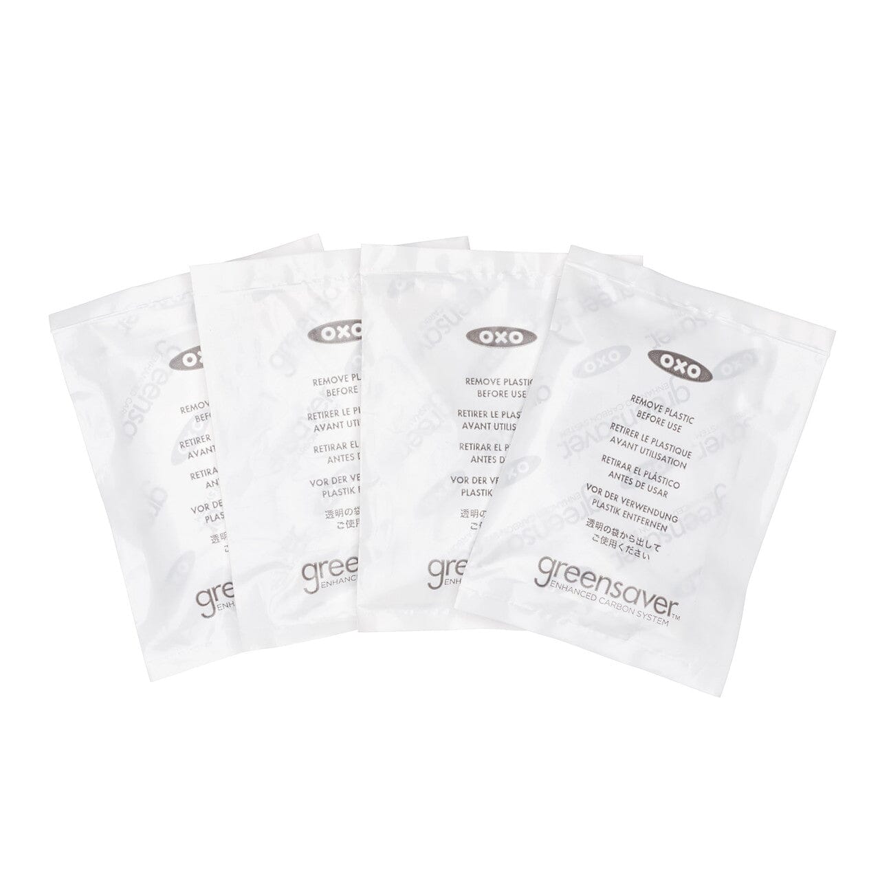 Oxo Gg Greensaver Carbon Filter - 4 Pack Fridge Storage The Cooks Kitchen 