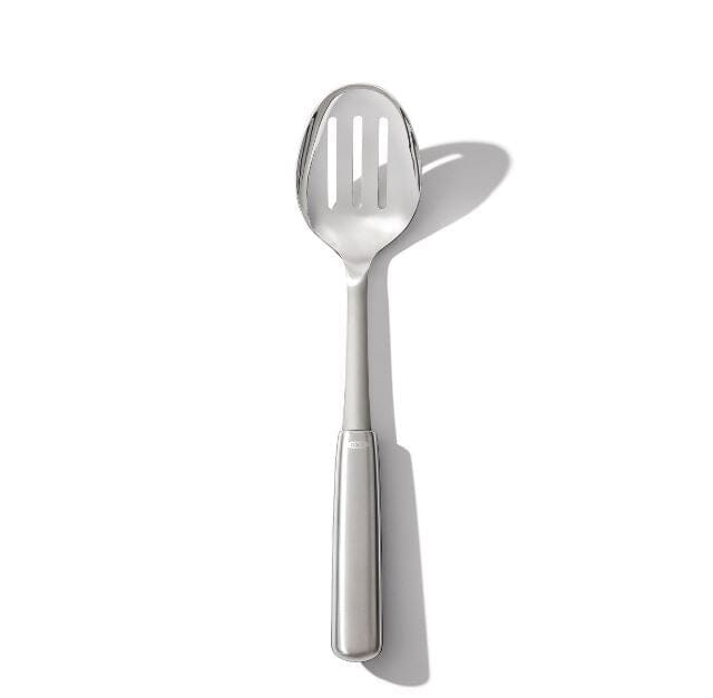 Oxo Steel Slotted Cooking Spoon Utensils The Cooks Kitchen 