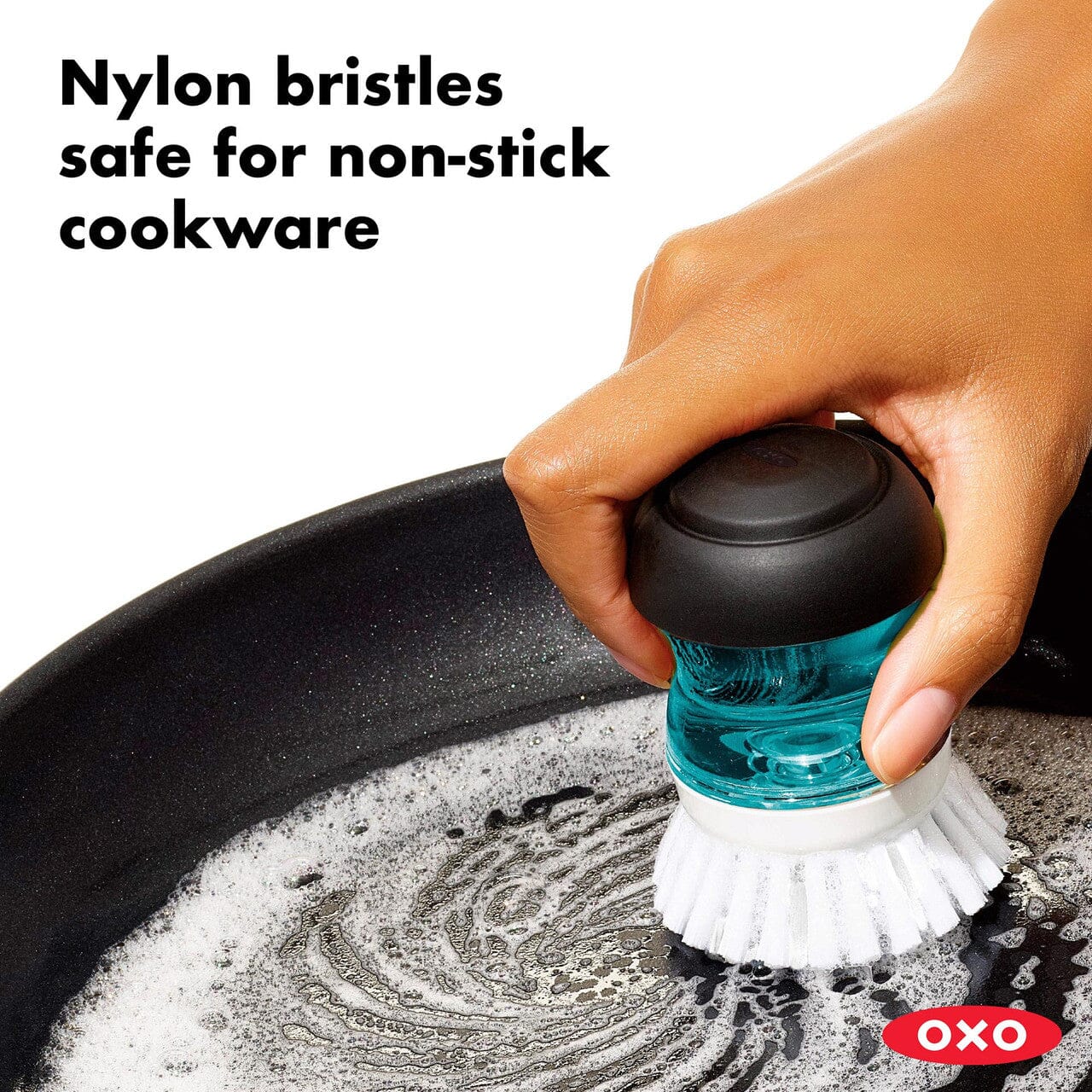 Oxo Good Grips Soap Dispensing Palm Brush Brushes The Cooks Kitchen 