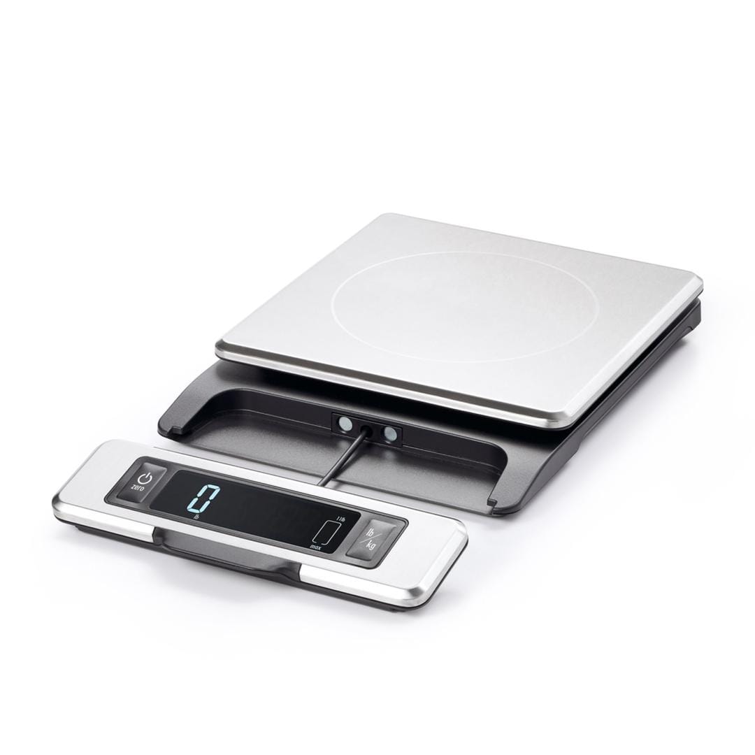 Oxo Good Grips Stainless Steel Food Scale With Pull-out Display, 18/8 Scales The Cooks Kitchen 