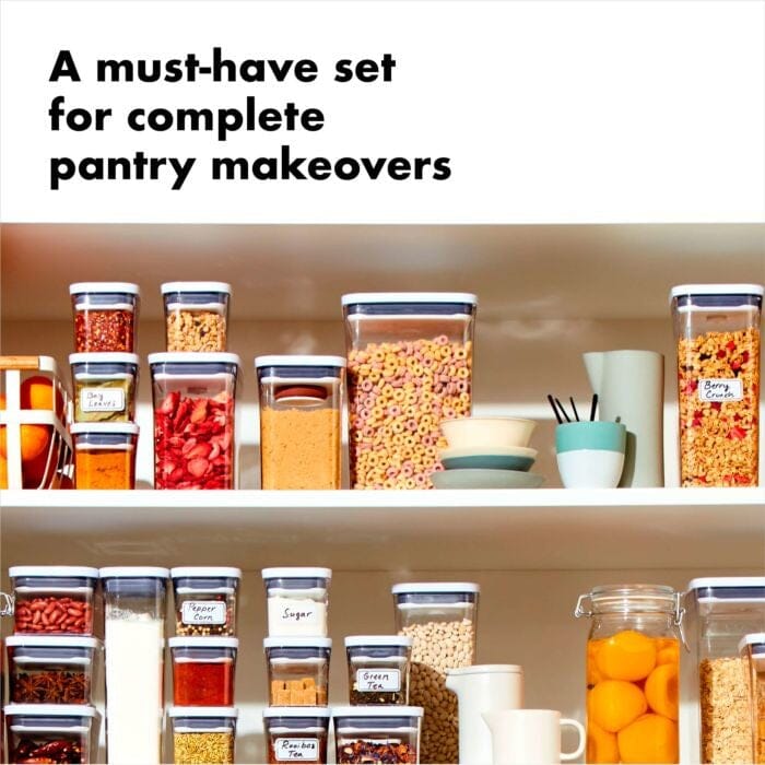 Oxo Good Grips 20-piece Pop Container Set General Storage The Cooks Kitchen Mandurah 