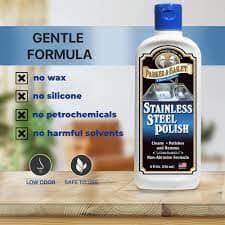 Parker & Bailey Stainless Steel Polish Cleaning Products The Cooks Kitchen 