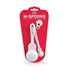Fred M-spoons Matryoshka Measuring Spoons Set Of 5 White 0.9x4.6x14.6cm Scales The Cooks Kitchen Mandurah 