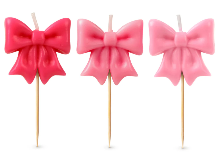 Fred Wrap Party Birthday Candles - 5pcs Set Pink