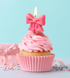 Fred Wrap Party Birthday Candles - 5pcs Set Pink