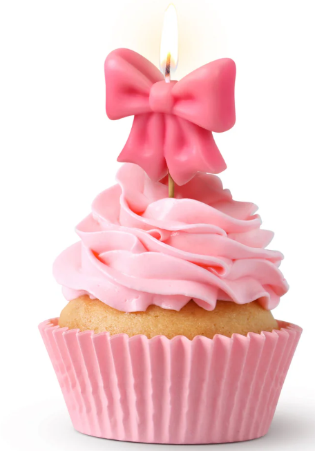 Fred Wrap Party Birthday Candles - 5pcs Set Pink